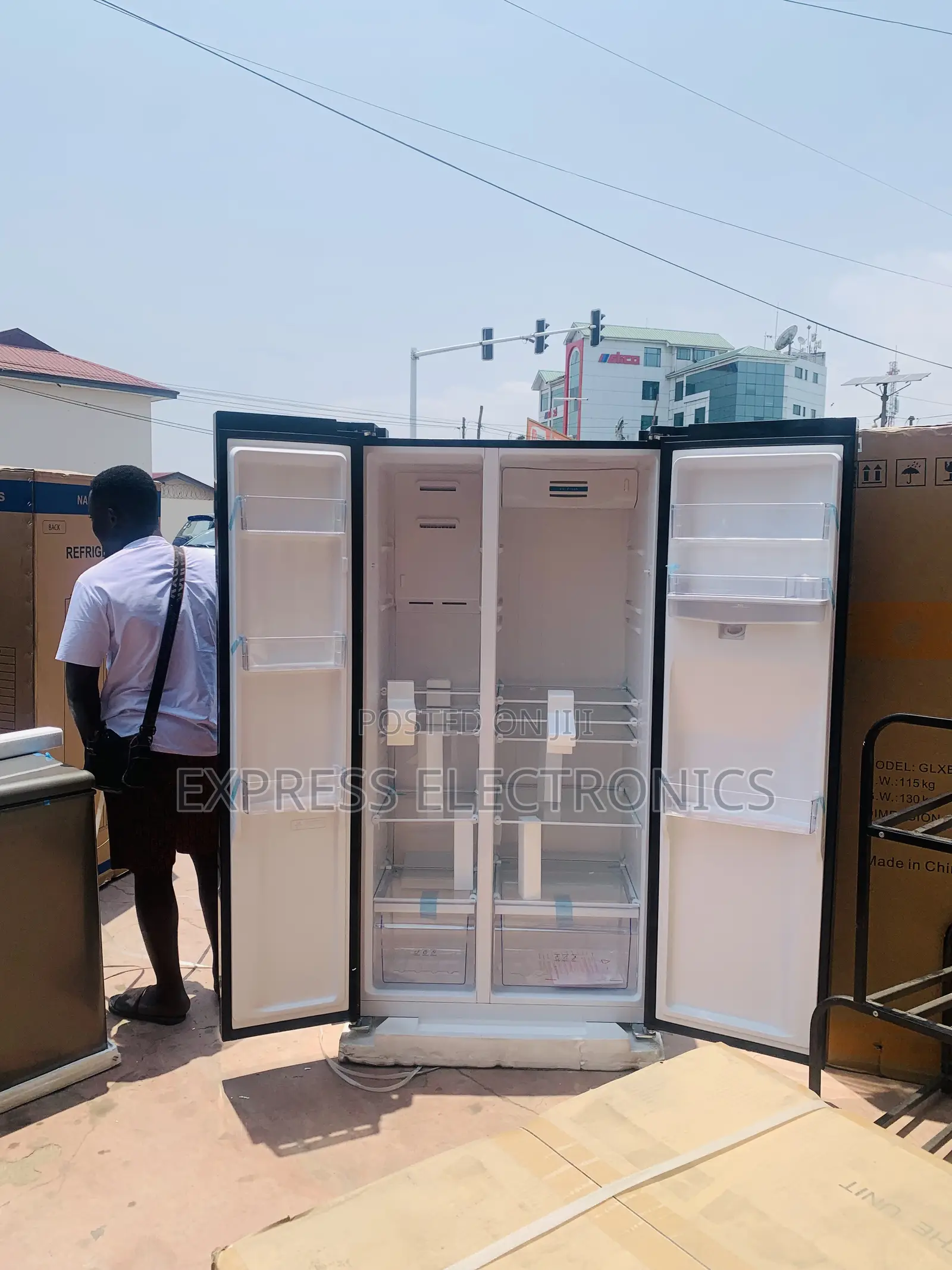 Call and Order for Galaxy Side by Side Fridge 527l GLXB-64sbs