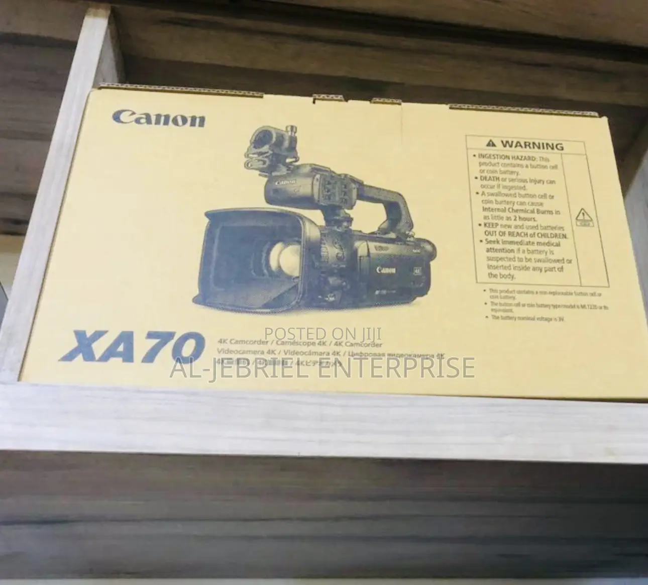 Canon Xa70 Video Camera