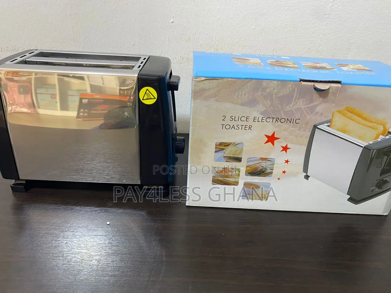 2 Slicer Electric Bread Toaster