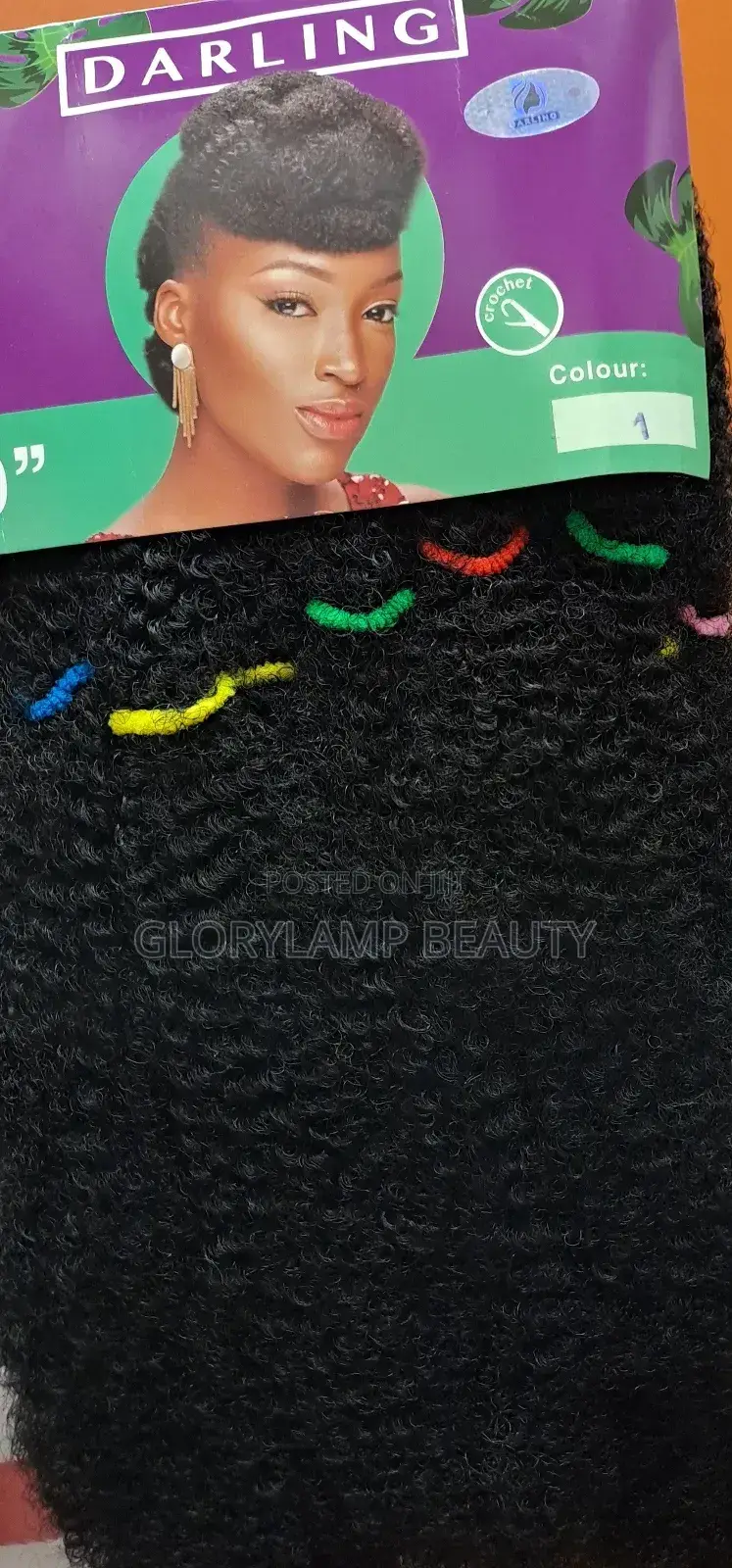 Darling Natural Twist Kinky Hair Extension – 20 Inches