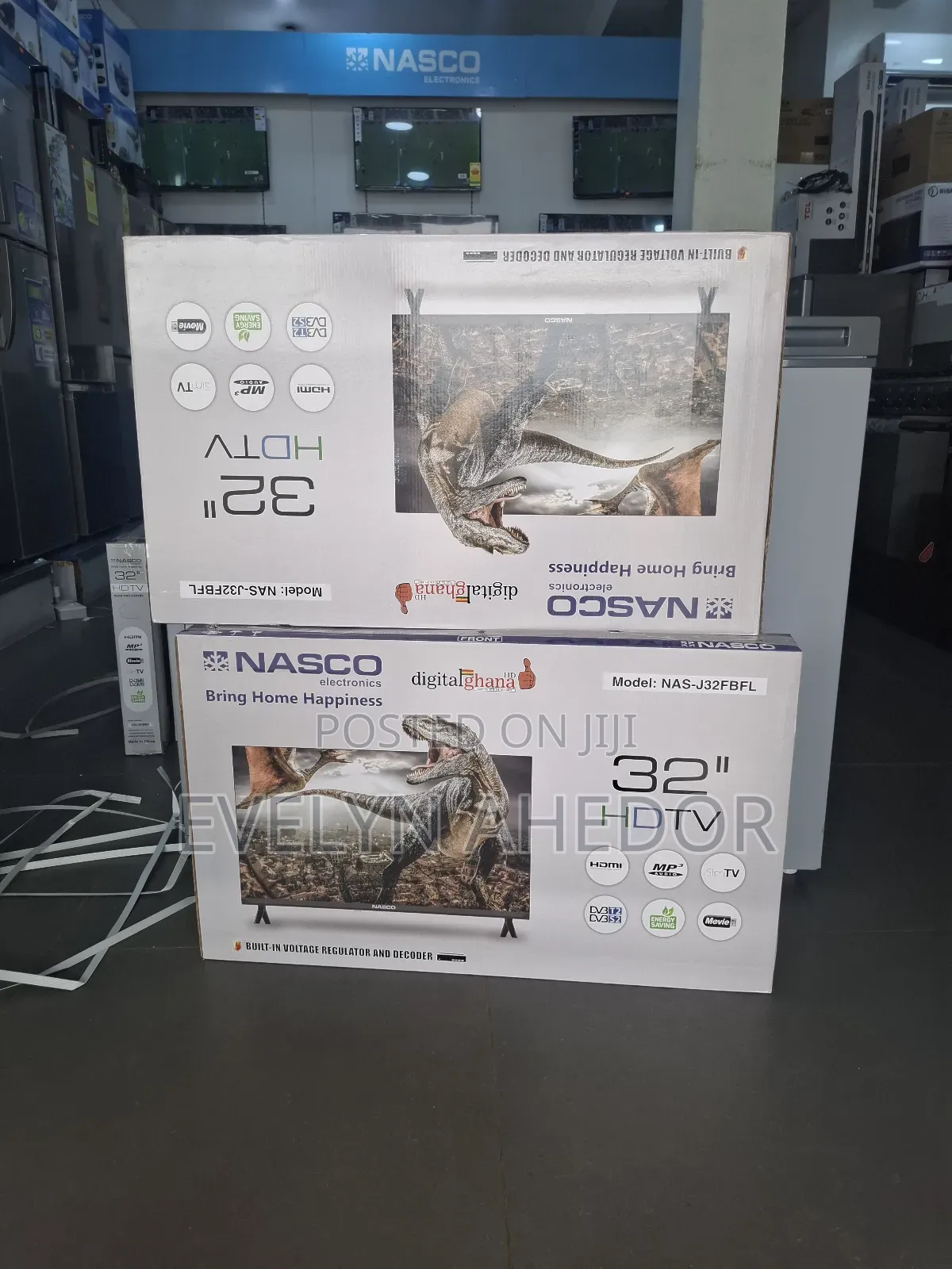 Fframless Nasco 32 Inches Digital Satellite Tv Led Available as Seen
