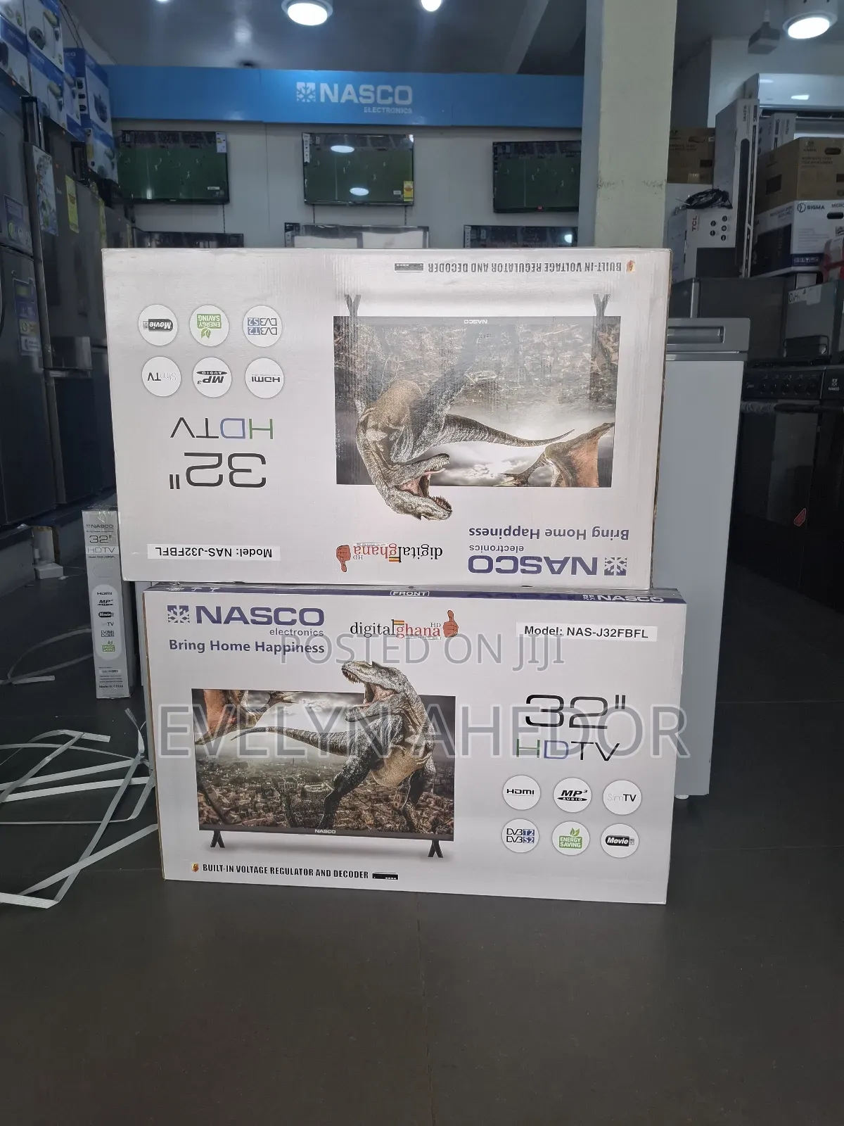 Fframless Nasco 32 Inches Digital Satellite Tv Led Available as Seen