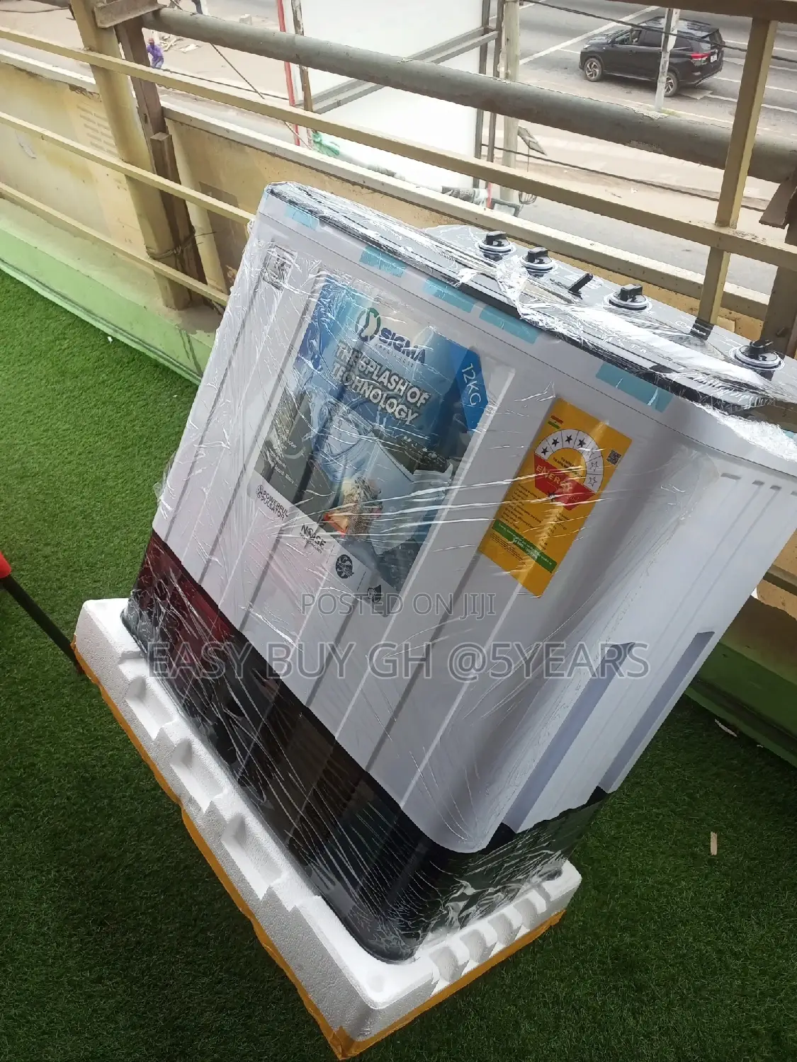 Noise Free Technology Sigma Washing Machine 12kg Sigma