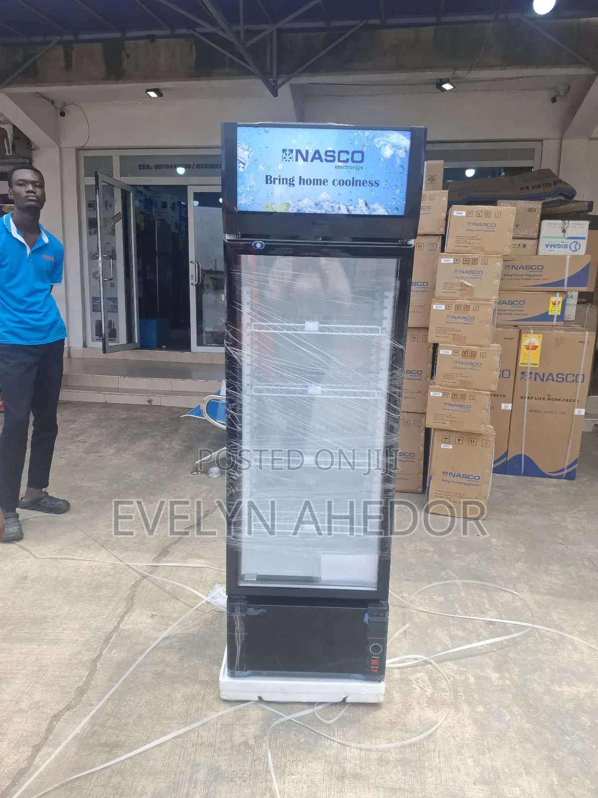 Affordable Nasco Display Fridge Brand New for Sale at Affordable Price