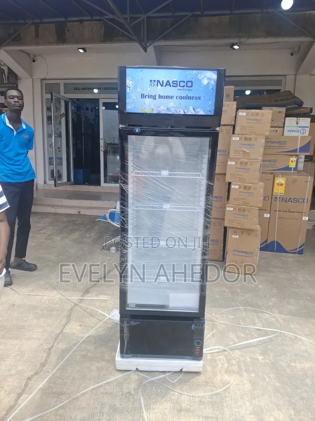 Affordable Nasco Display Fridge Brand New for Sale at Affordable Price