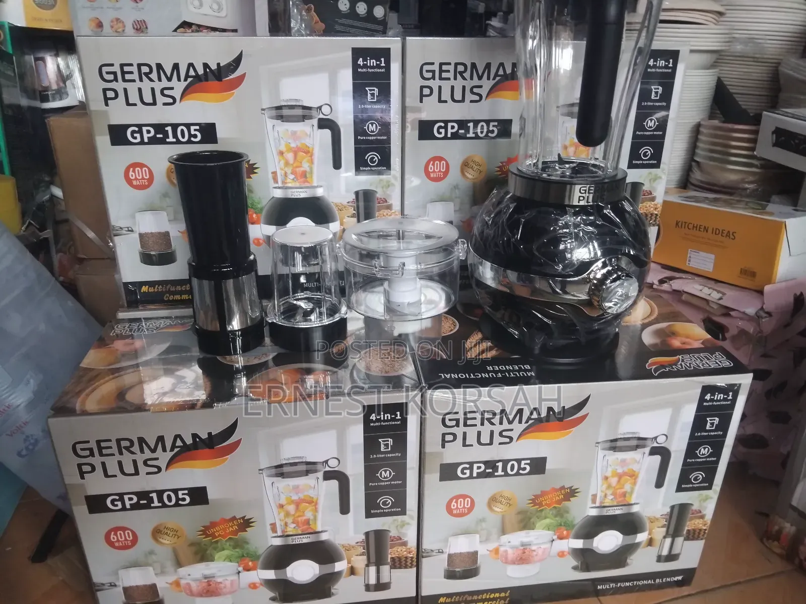 4 in 1 German Plus Multi Function Blender