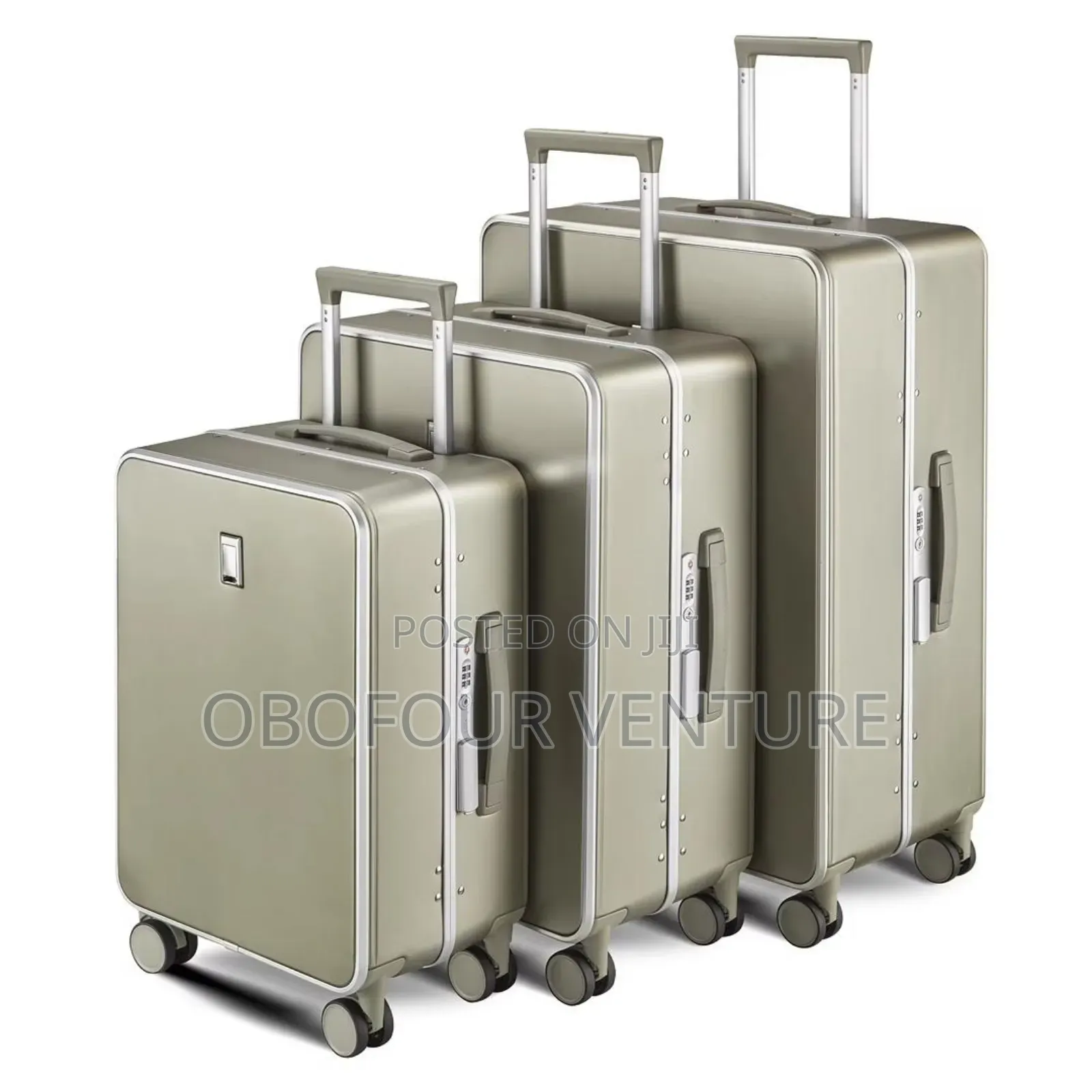 3in1 Zipless Anticrake Luxury Luggage Call.