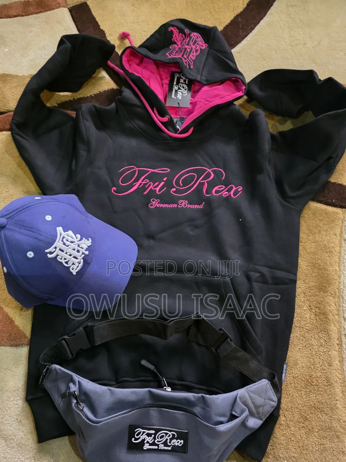 Hoodie and Cup and Waist Bag for Cool Price Original From Germany
