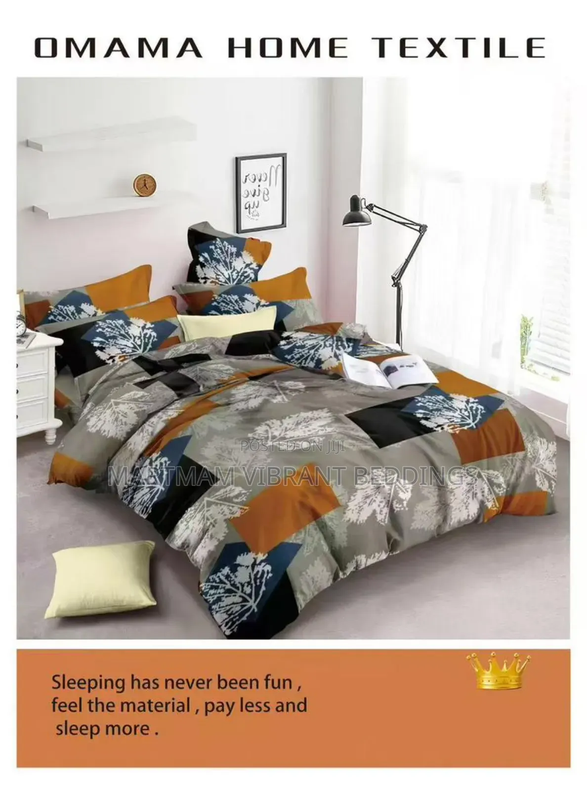 Quality 3 Pieces Queen, King and Double Size Bedsheets