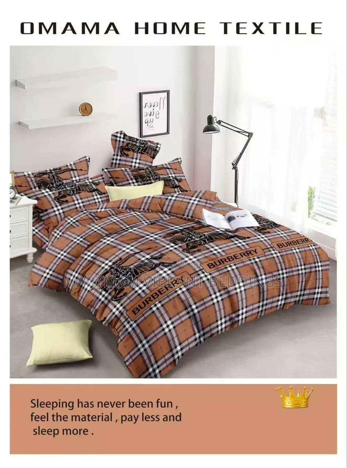 Quality 3 Pieces Queen, King and Double Size Bedsheets