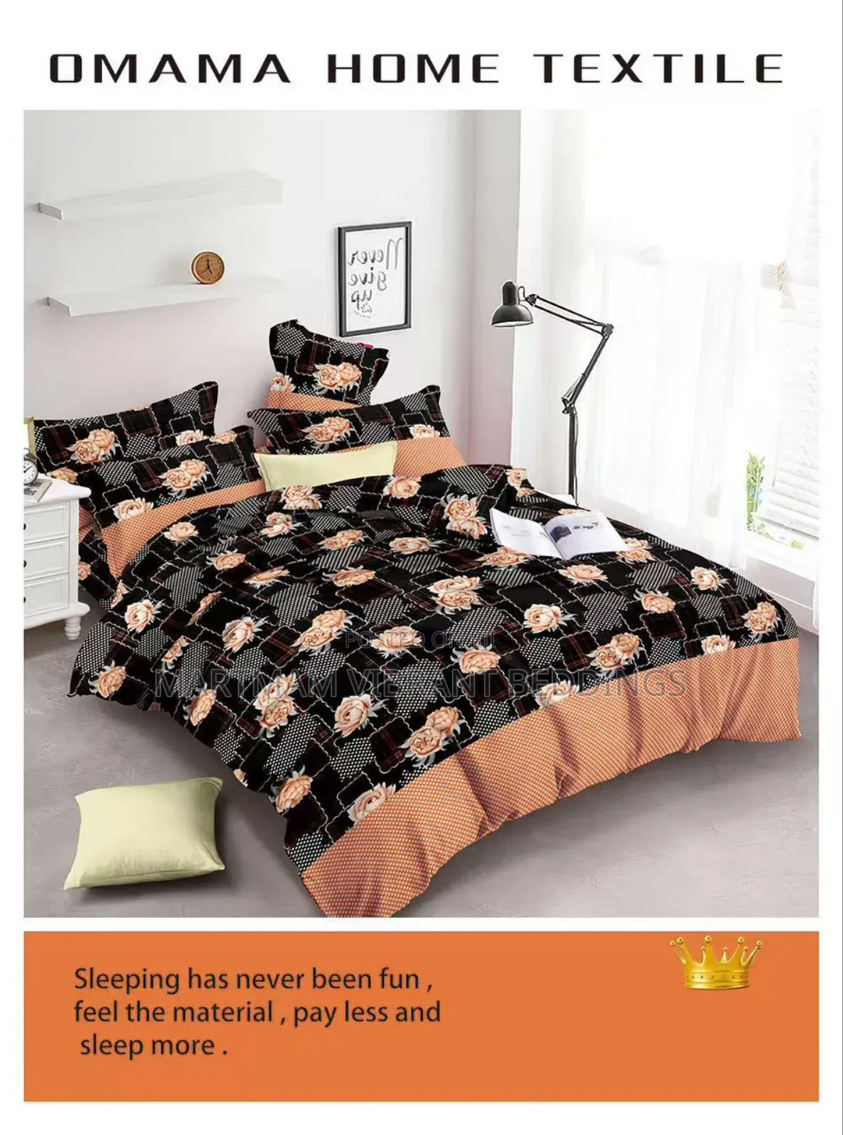 Quality 3 Pieces Queen, King and Double Size Bedsheets