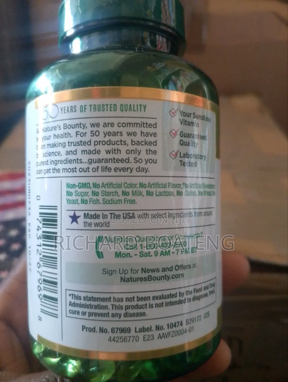 Nature's Bounty D3