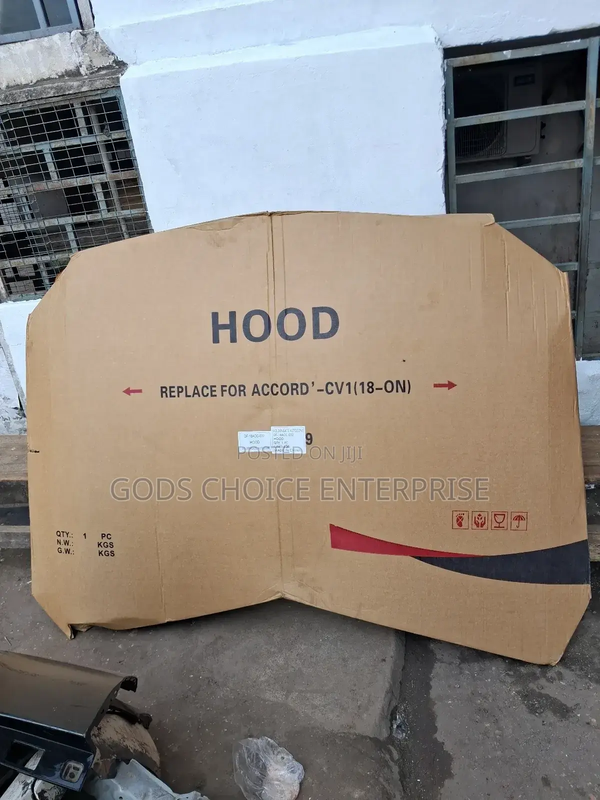 Bonnet Accord 2018-2021