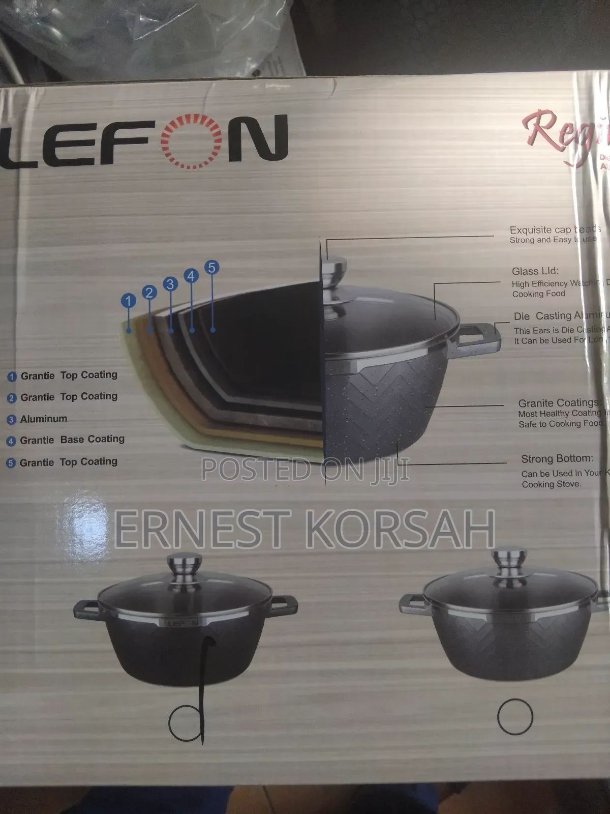 Regina Die Casting Aluminium Cookware