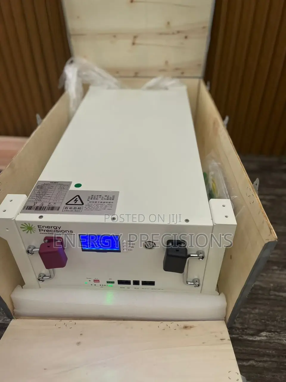 Energy Precisions - Integrated Rack Lifepo4 Battery (16.08kwh)