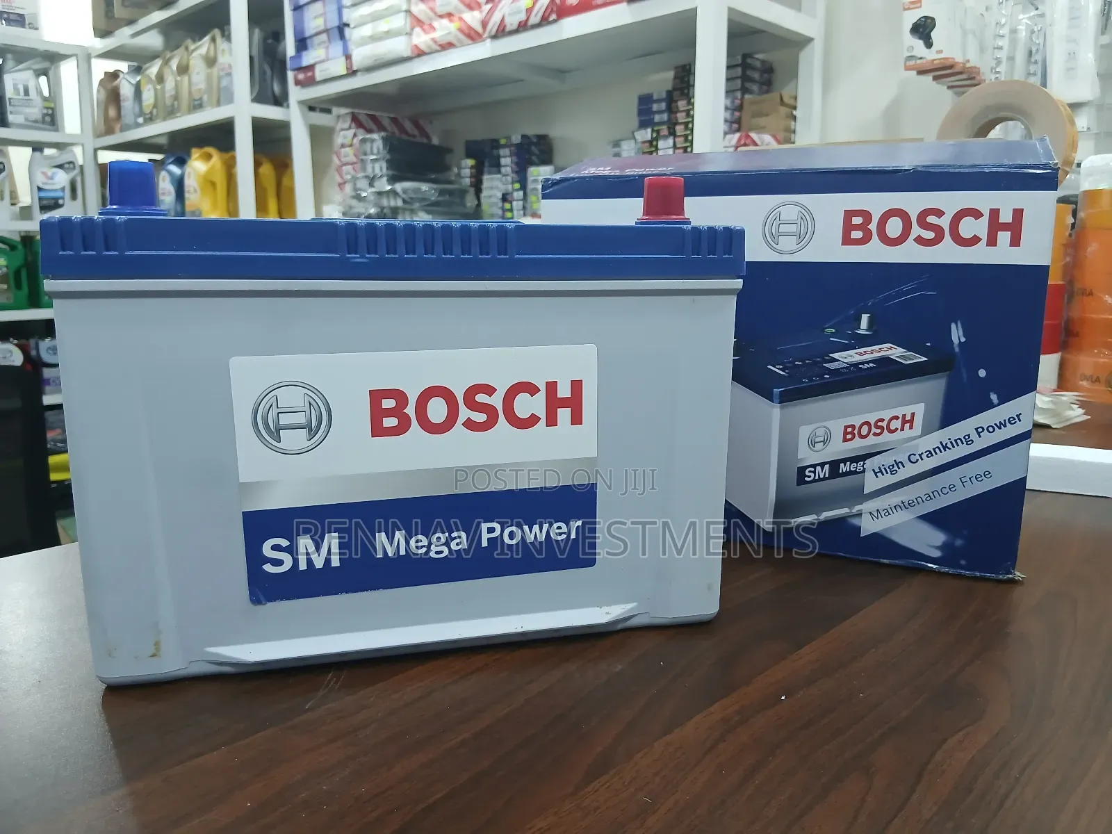 17 Plates Original Bosch Battery