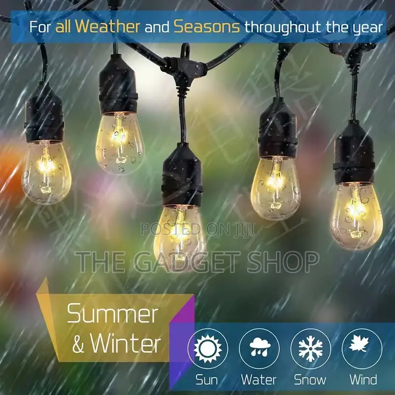 Pergola Bulb String Light