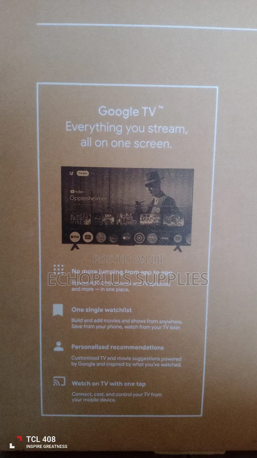 TCL Smart Tv Qled 50"