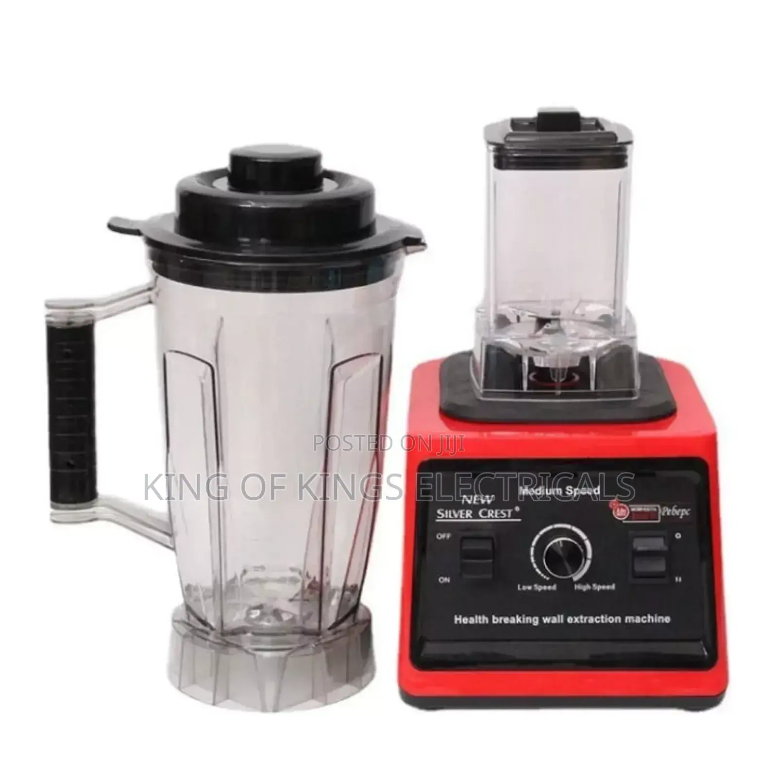 Silver Crest Heavy Duty Commercial Blender – 4500w, 2l Jar + Grinder
