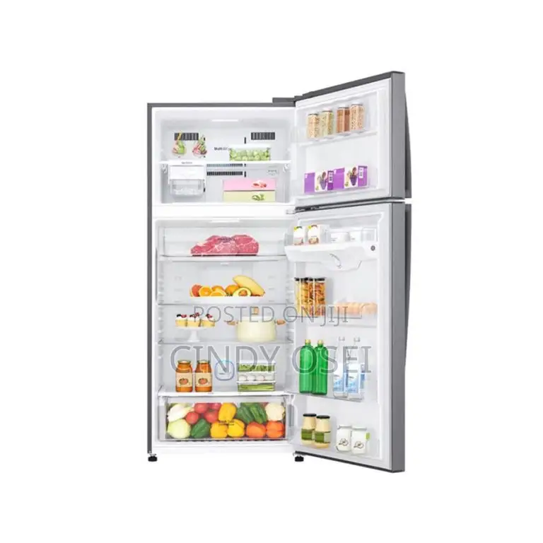 Lg Gn-H722hlhu Top Freezer 475 LTR Silver Fridge