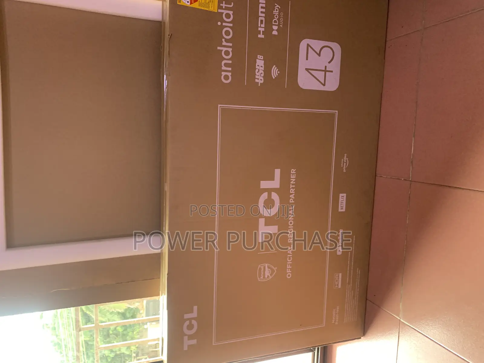 Circumspect TCL Brand New 43 Inches Android Television