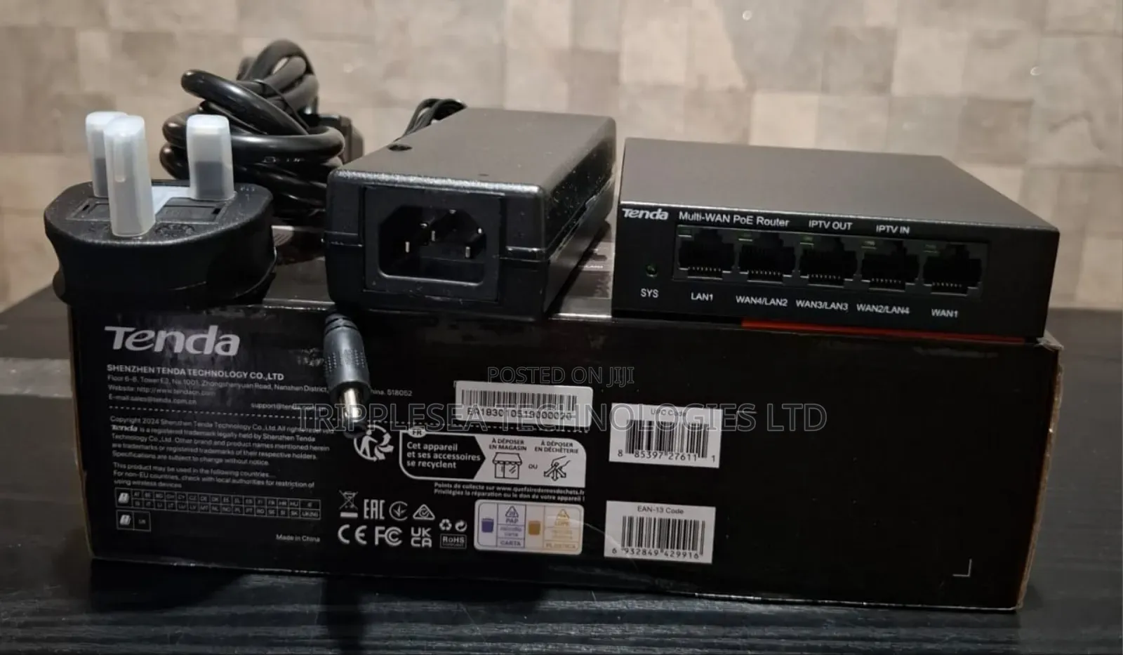 Tenda 5port Cloud Managed Poe Router