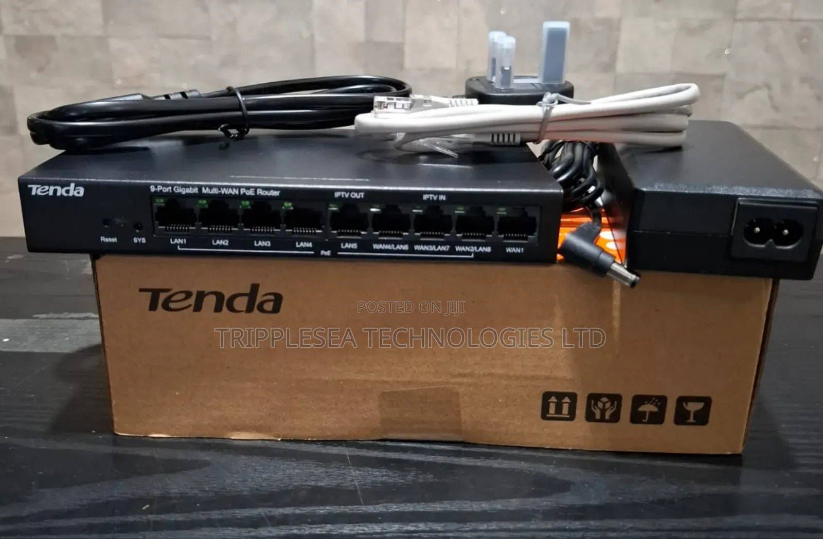 Tenda 9port Cloud Managed Poe Router