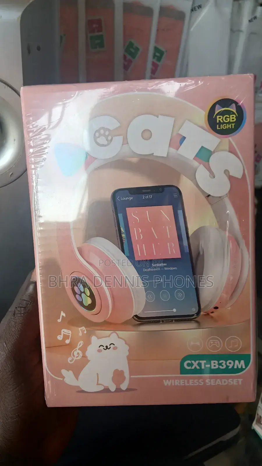 Cats Headset. Best of Quality