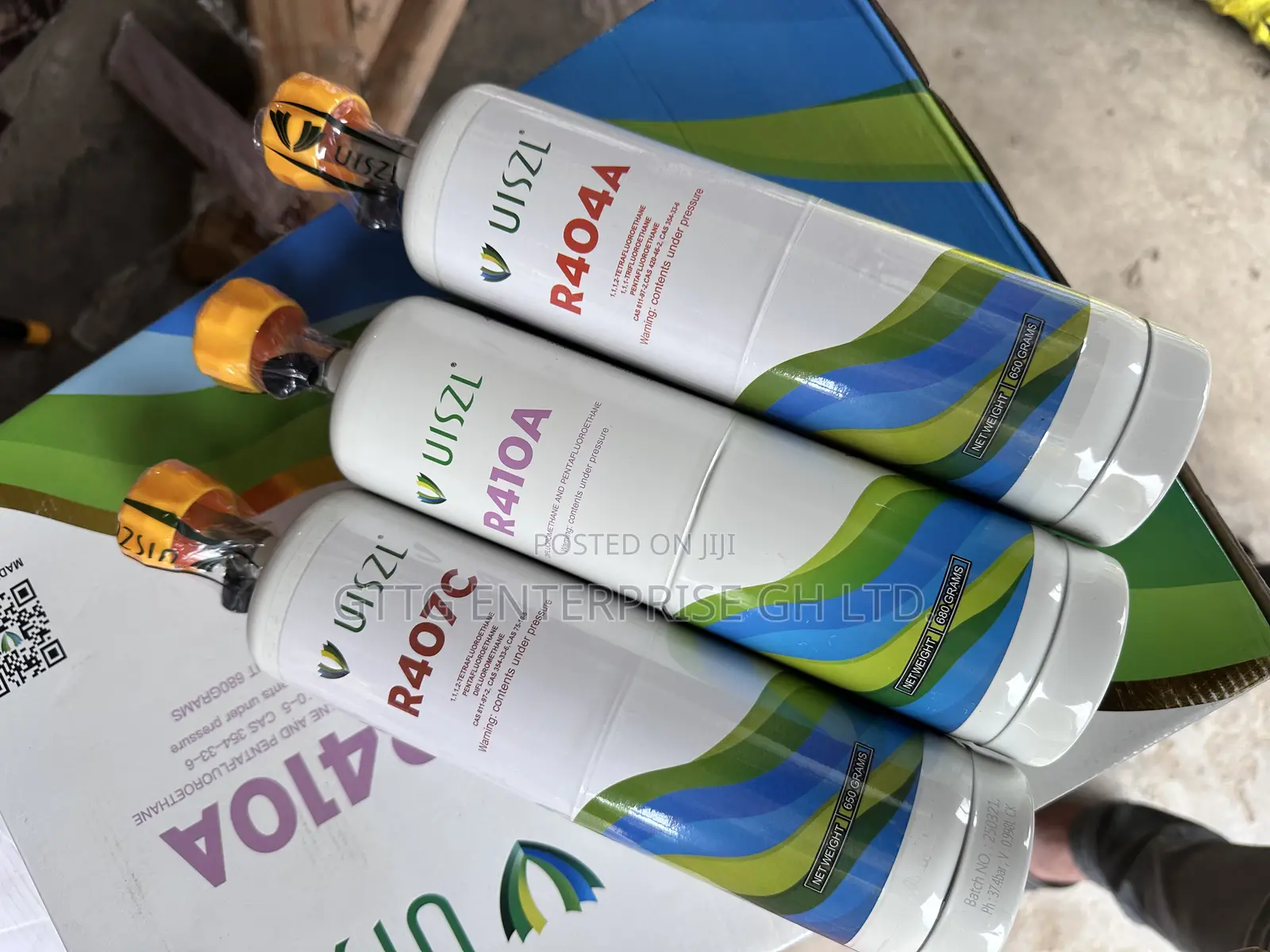 R404a, R410a, R407c Can Gas All Available