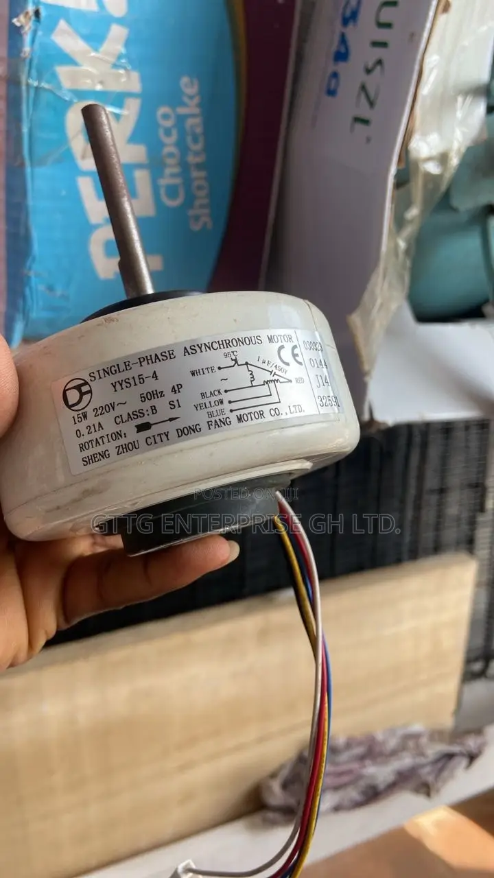 Ac Indoor and Outdoor Fan Moto