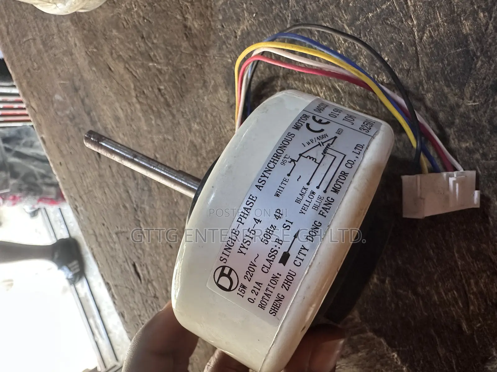 Ac Indoor and Outdoor Fan Moto