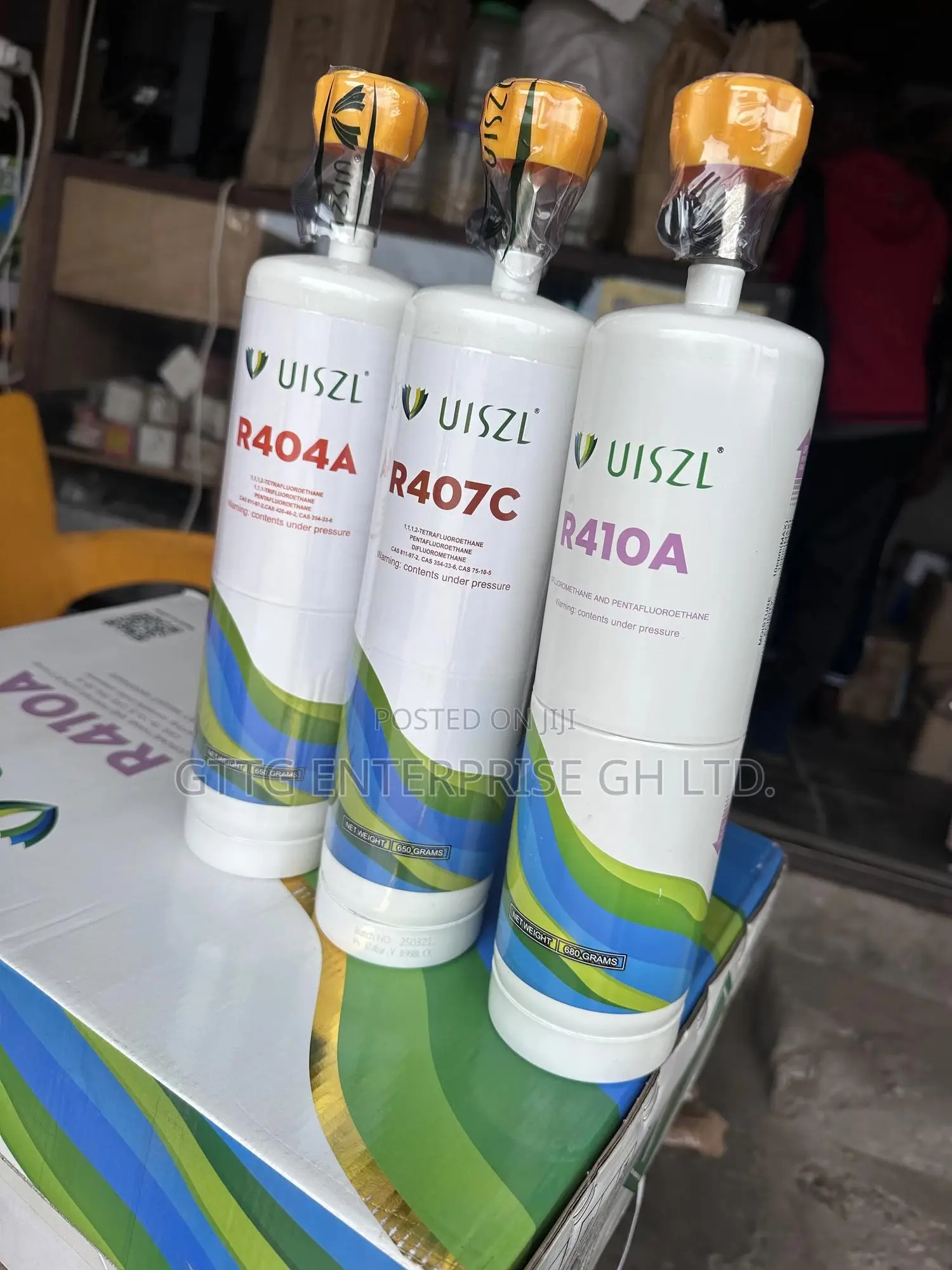 R404a, R410a, R407c Can Gas All Available
