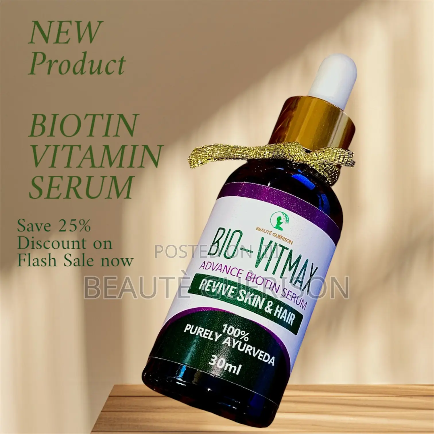Advanced Biotin Max Vitamin Reviving Serum