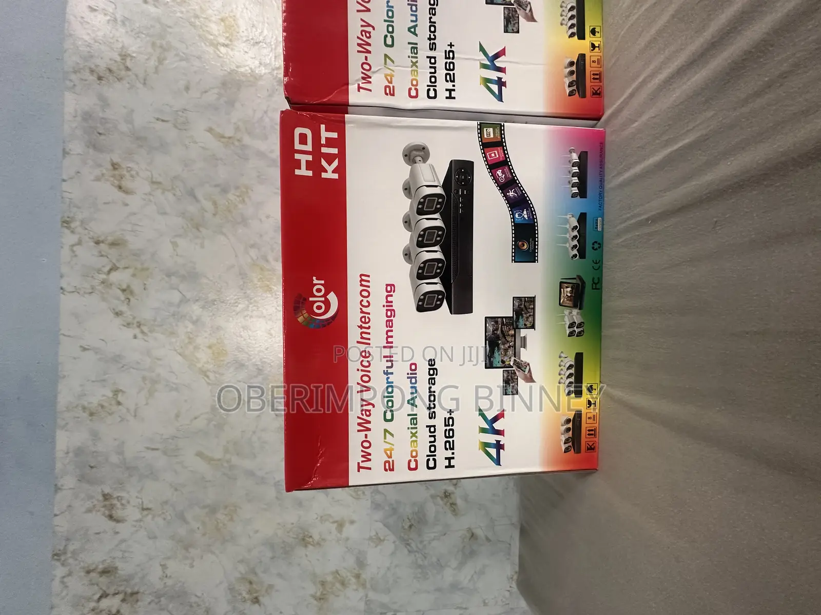 4 Channel Hivision CCTV Kit 2mp Full Coloured