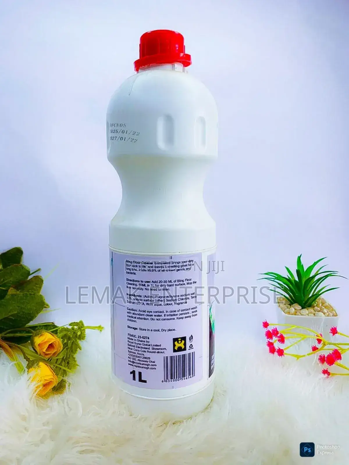 Bling Floor Cleaner Xtra Gardenia 1l