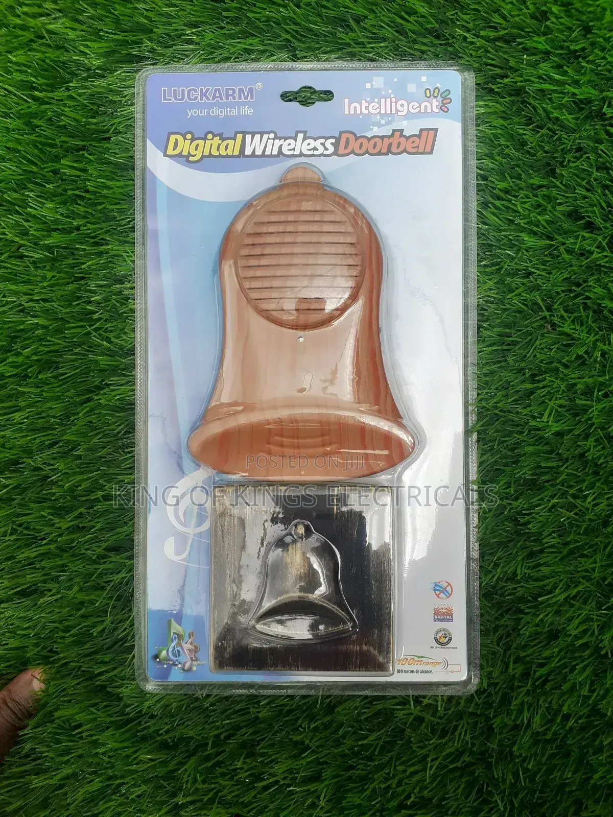 Wireless Remote Control Doorbell – Easy Installation Clear Sound