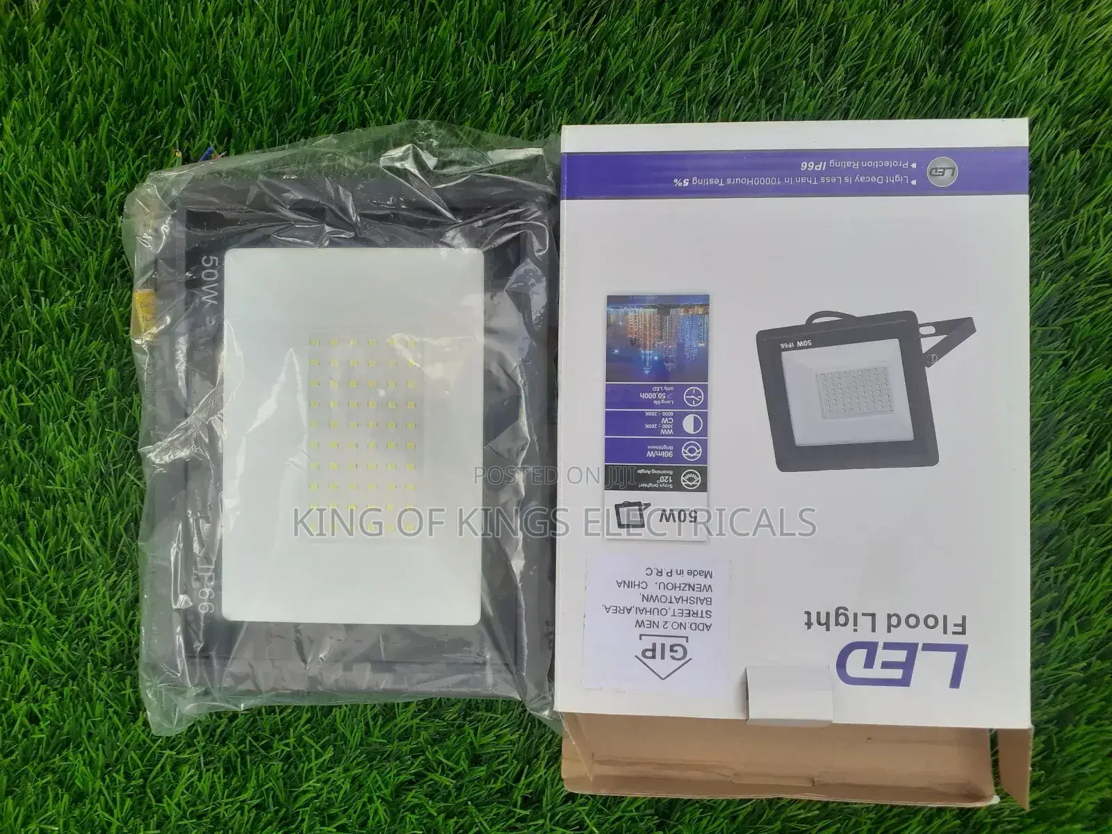 50w Gip Led Floodlight – Bright, Durable Energy Efficient