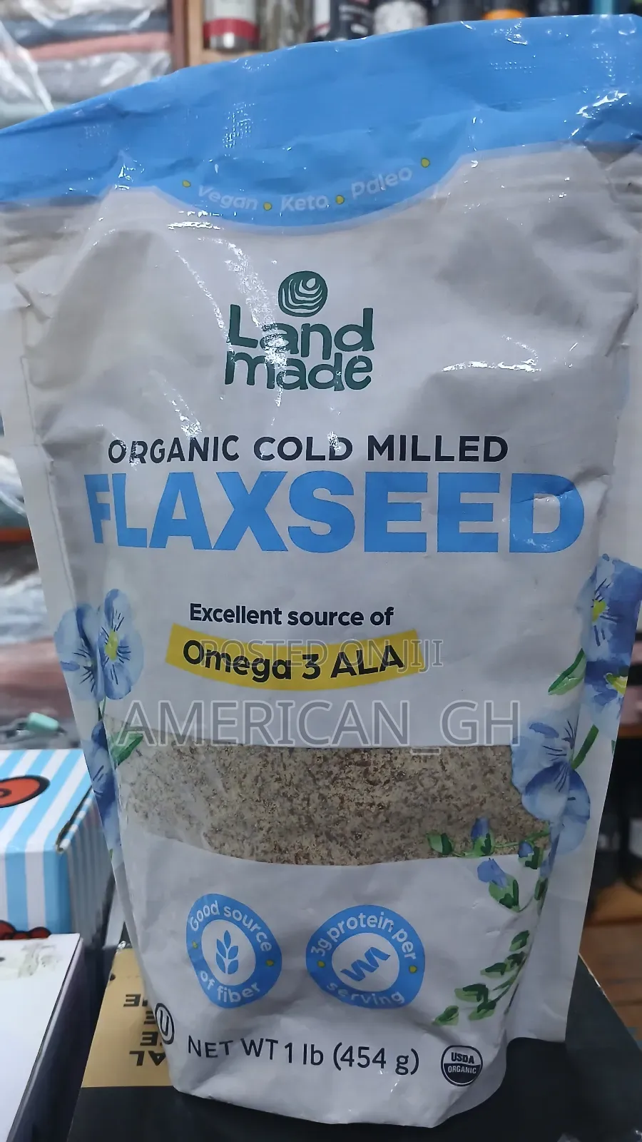 Organic Cold Milled Faxseed