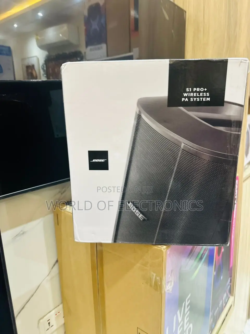 Easy to Carry Around With Bose Speaker Wireless S1 Pro Sound