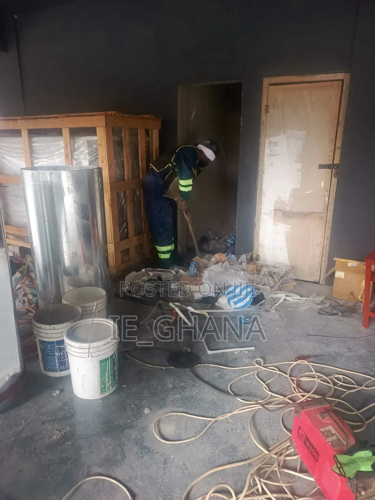 Garbage Chute Fabrication and Installation