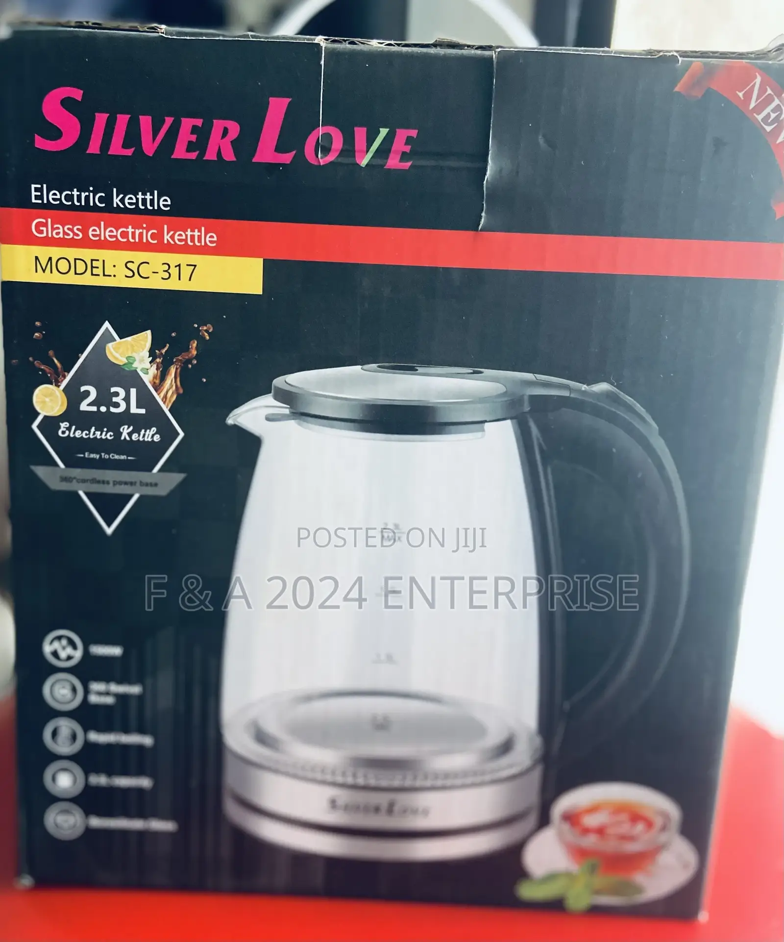 Electric Silver Love High Quality 2.3 L.
