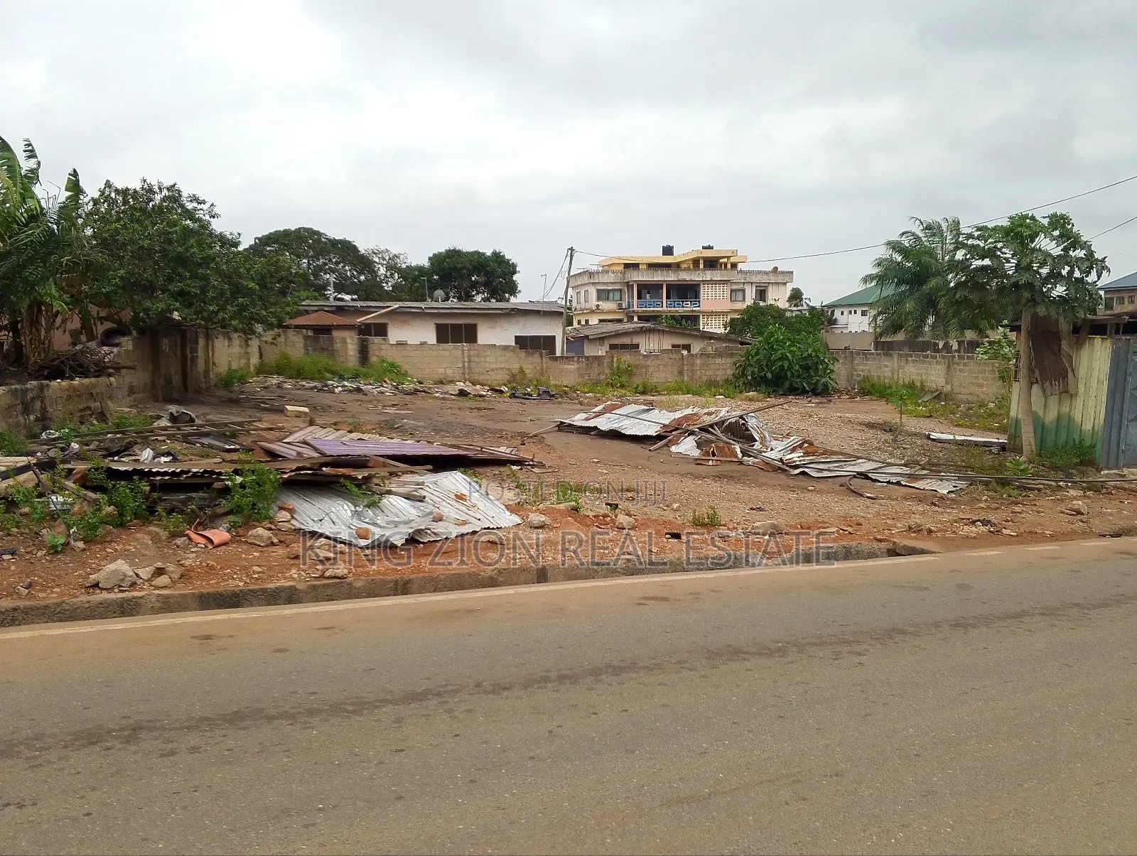 Roadside Titled Land at Odorkor for Sale
