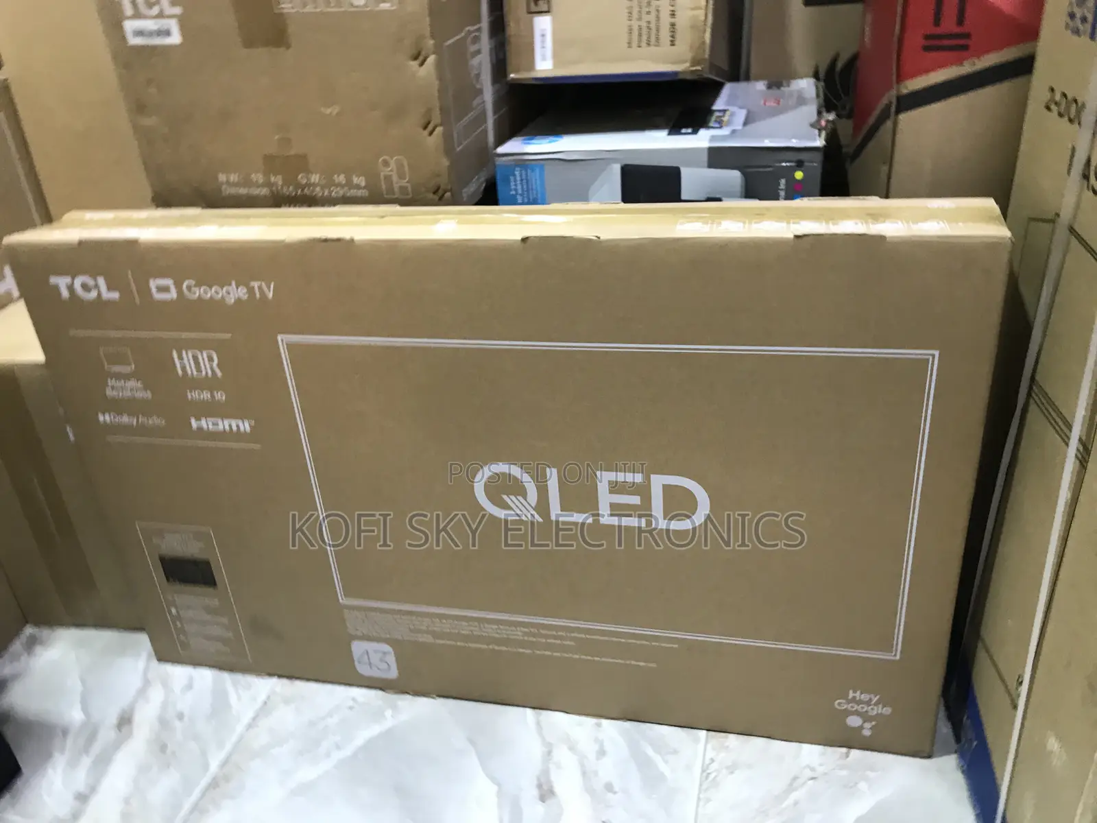 Tcl 43inch Qled Smart Android Tv