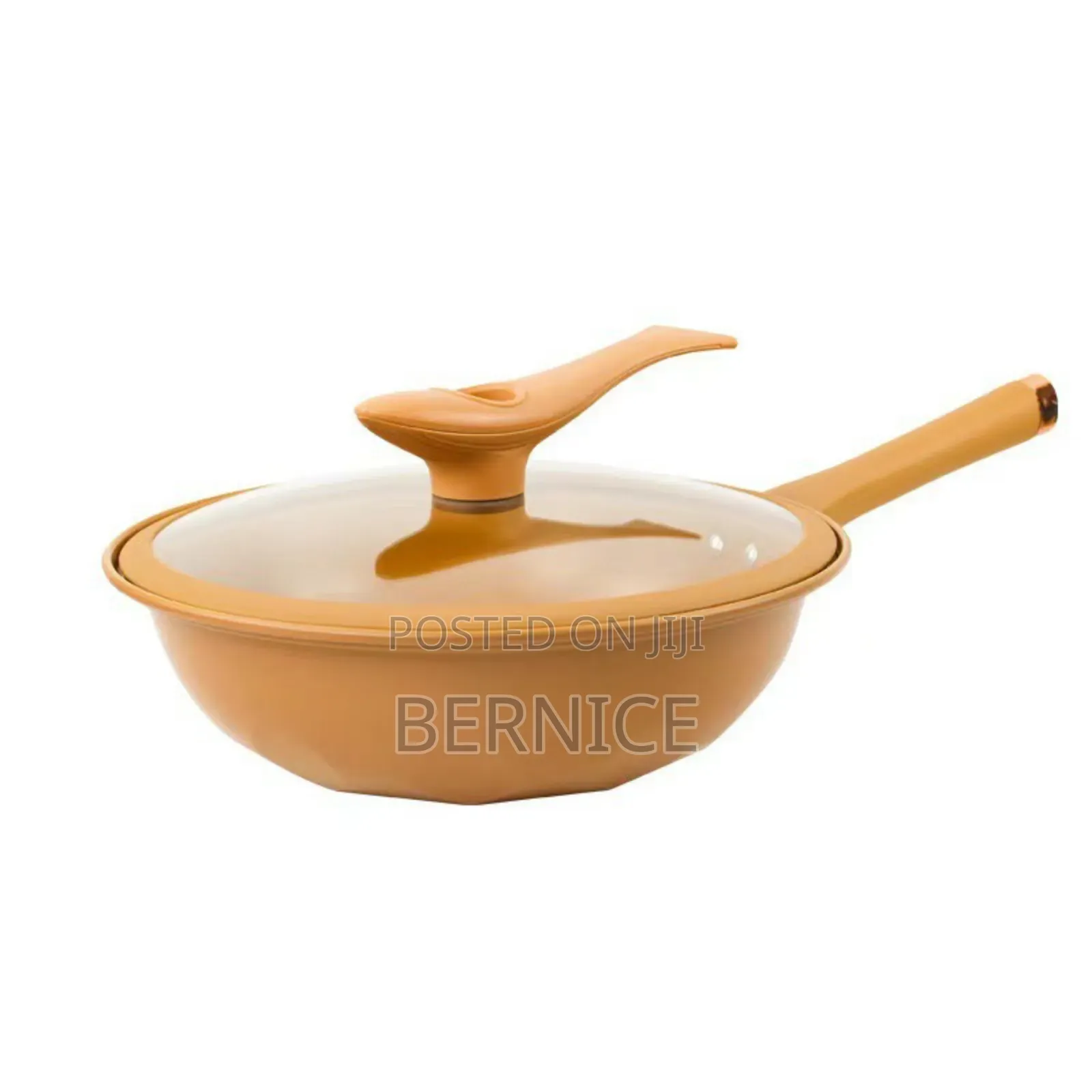 **Premium Non-Stick Frying Pan With Lid**