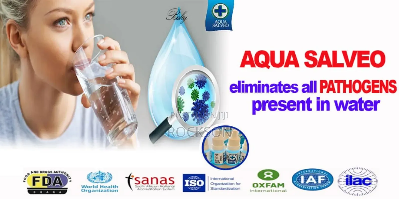 Aqua Salveo Water Disinfectant