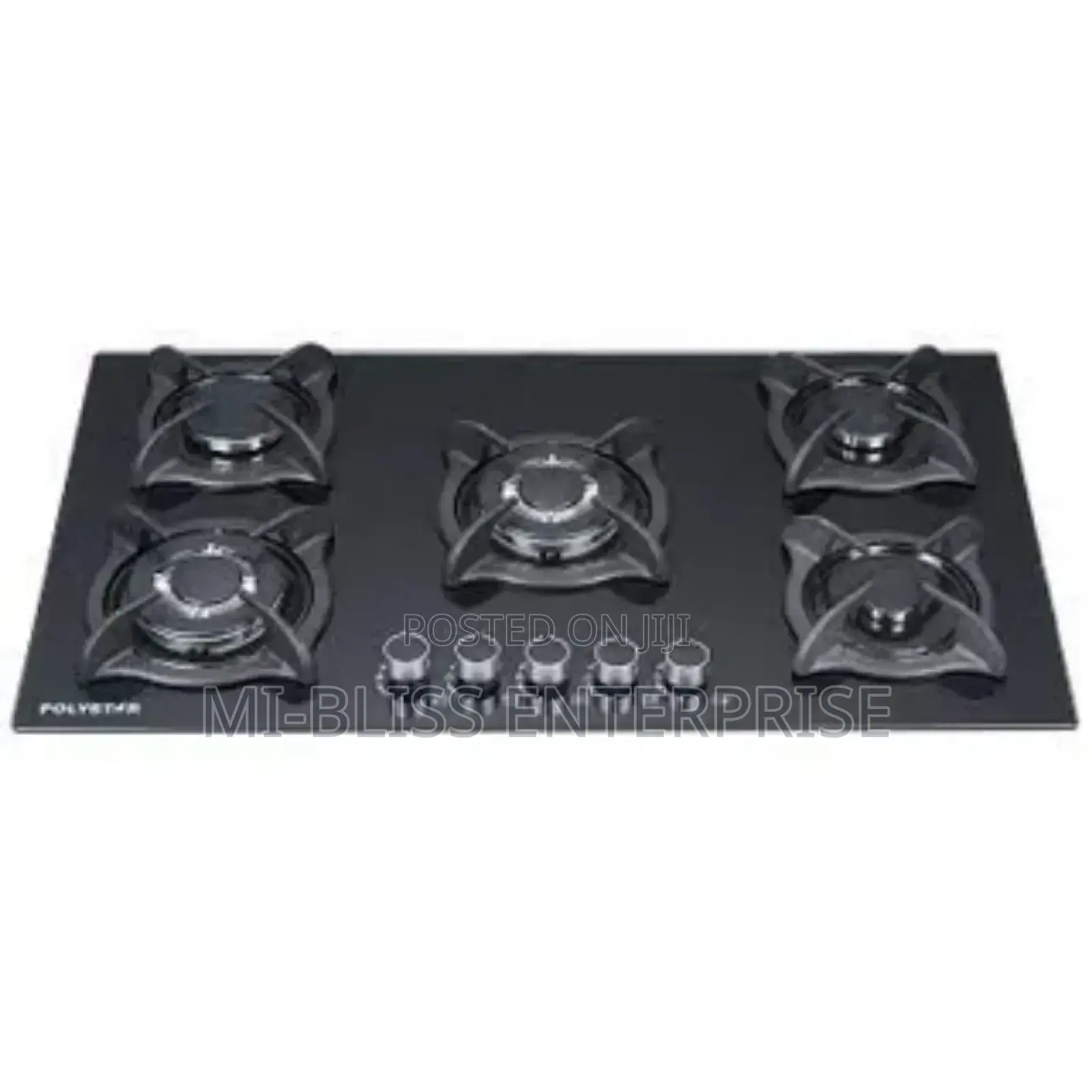 Auto Ignition 5 Burner in Built Gas Hob, Cook Top Gas