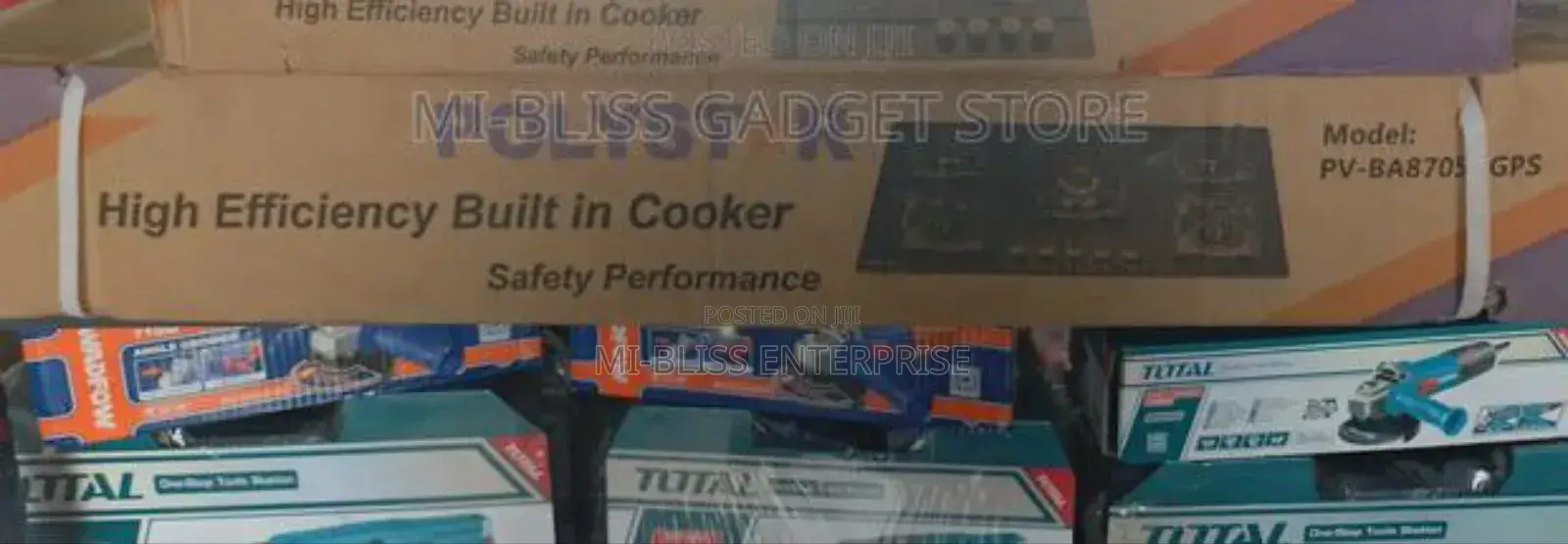 Auto Ignition 5 Burner in Built Gas Hob, Cook Top Gas