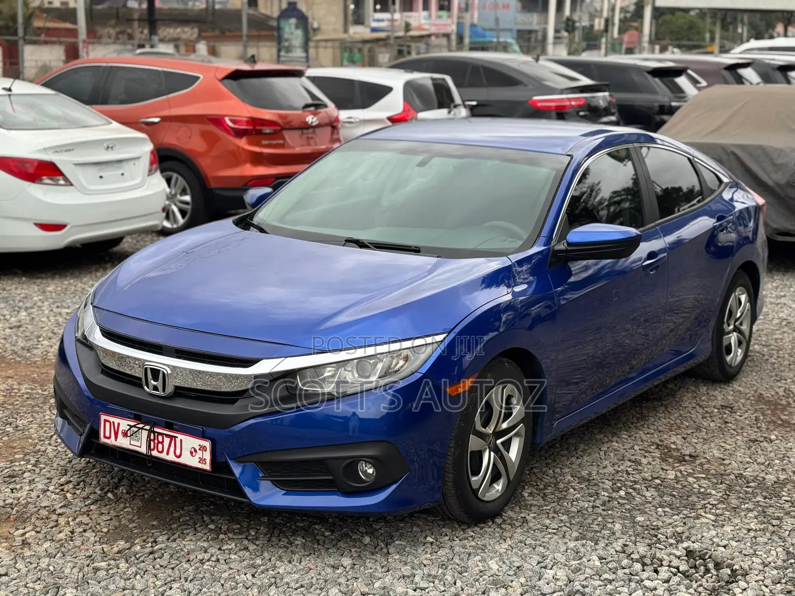 Honda Civic 2017 Blue