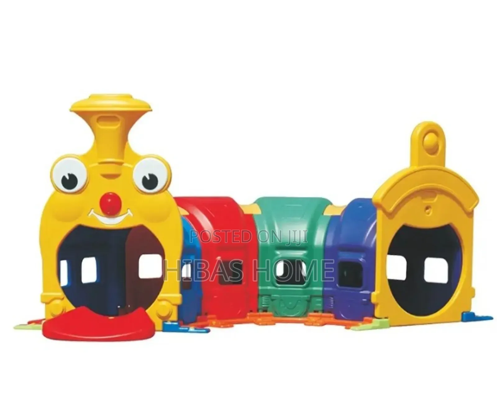 Big Size Train Design Kids Crawl Tunnel 240*106*98cm
