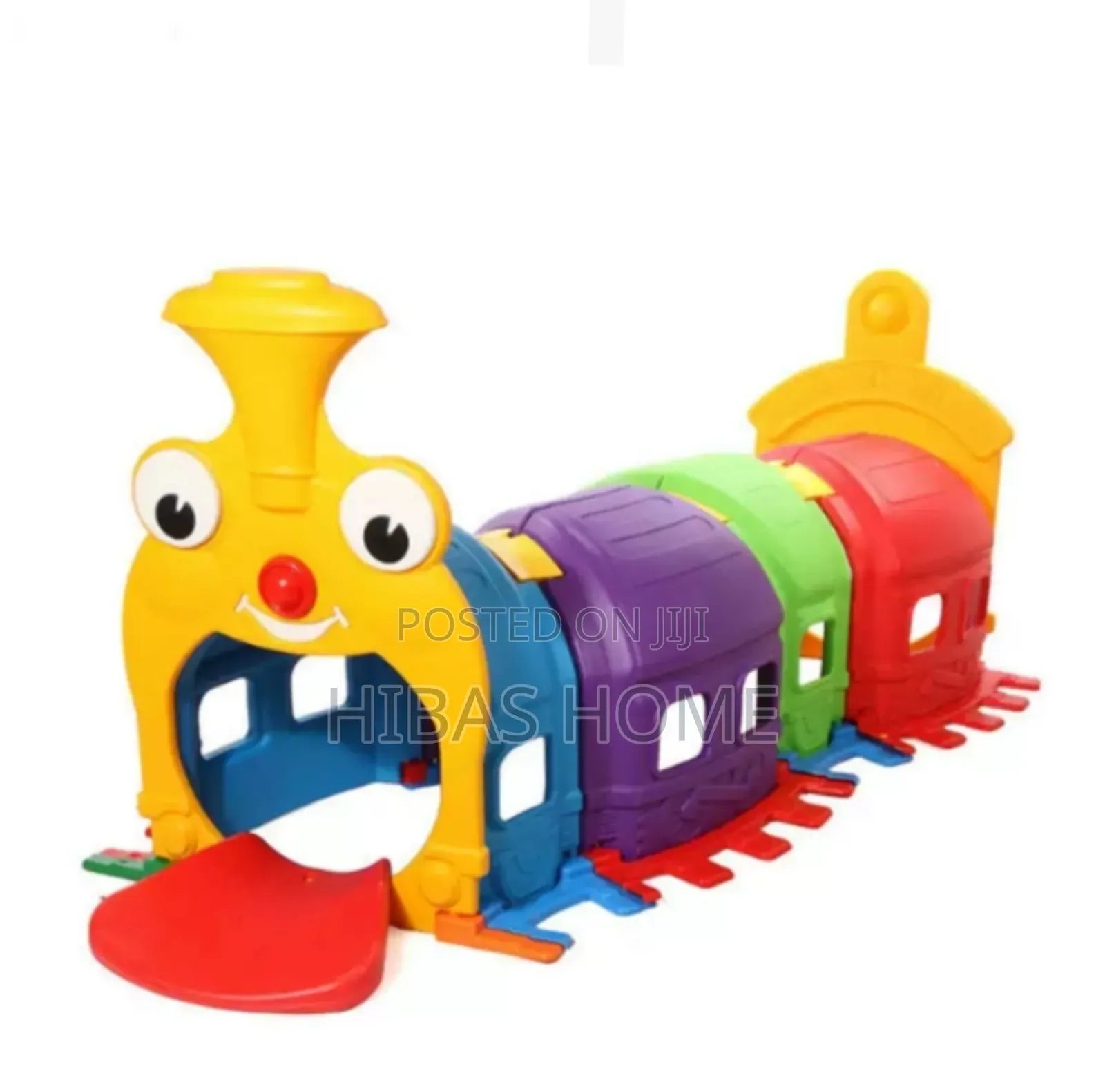 Big Size Train Design Kids Crawl Tunnel 240*106*98cm